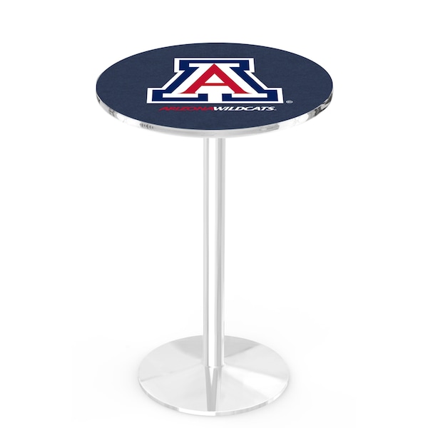 42" Chrome Arizona Pub Table